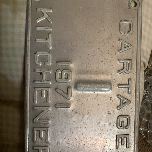 Vintage license plates Ontario 1920 - Picture 12 of 16